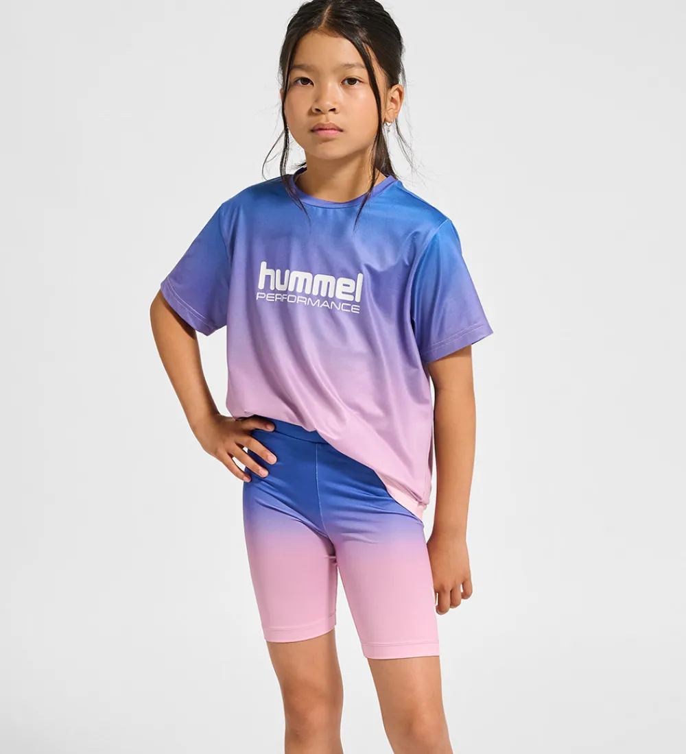 Børn Hummel Shorts Og Knickers|Cykelshorts - hmlJR - Lavender Mist