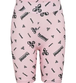 Børn Hummel Shorts Og Knickers>Cykelshorts - hmlJR - Barely Pink m. Logo
