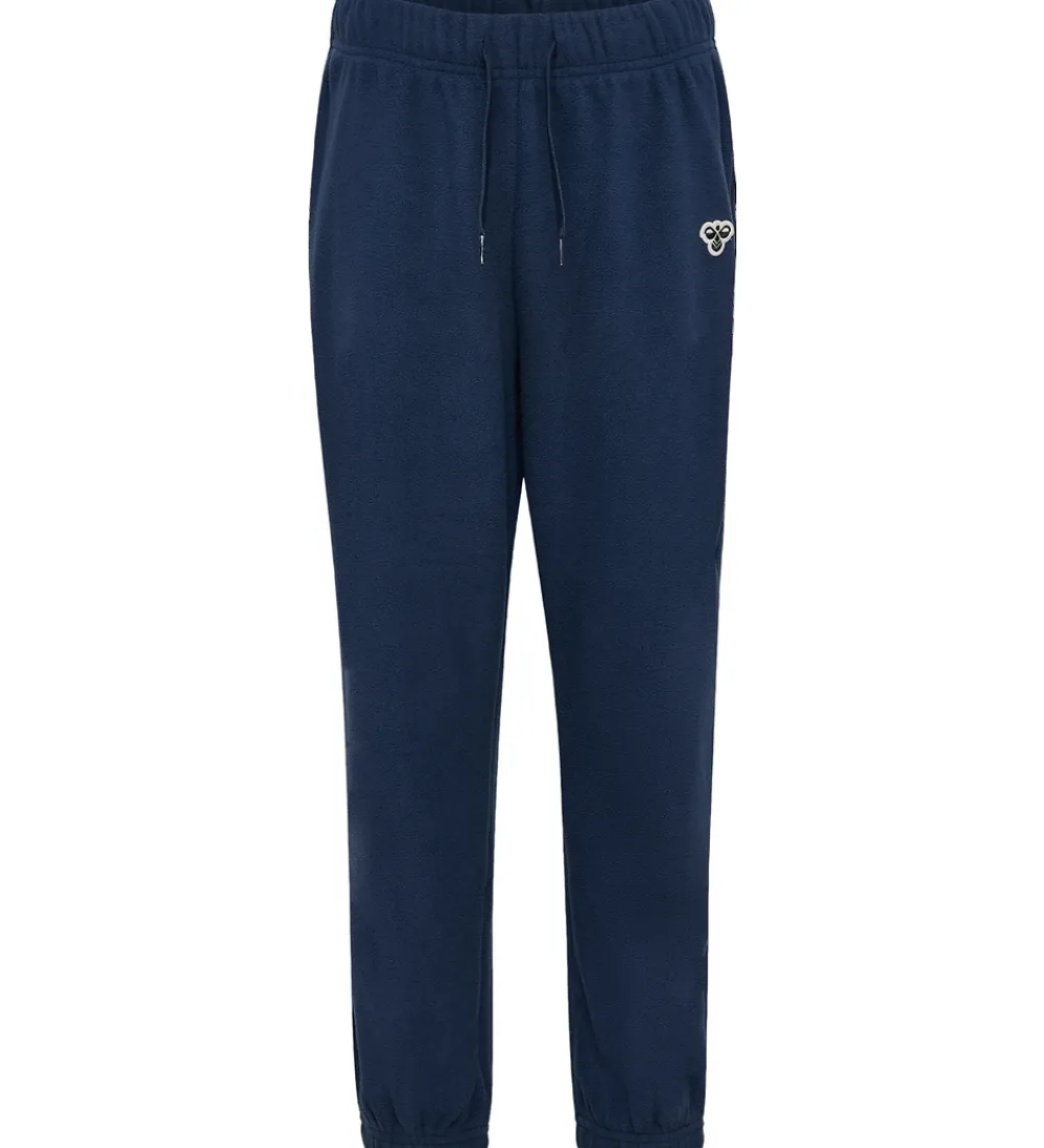 Børn Hummel Fleece>Fleecebukser - HmlJr - Dress Blues