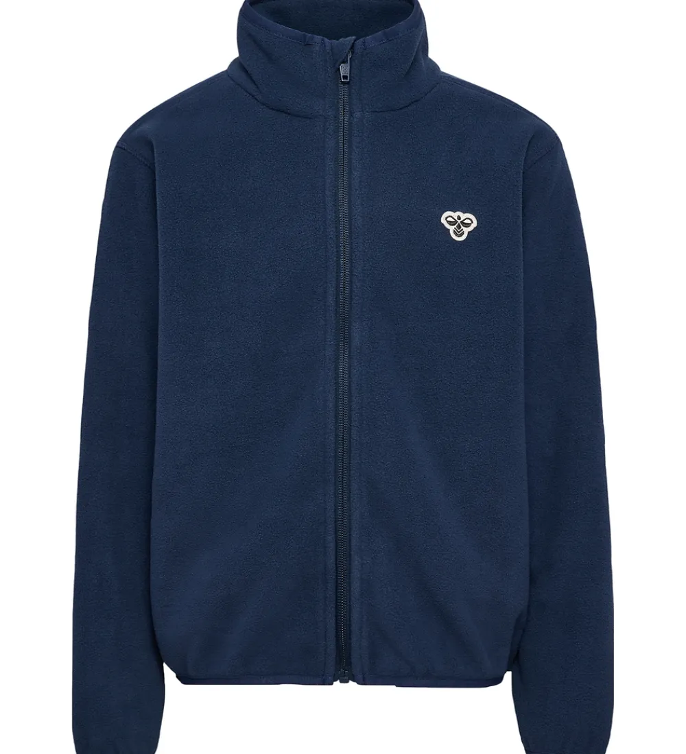 Børn Hummel Fleece|Fleecejakke - hmlJR - Dress Blues