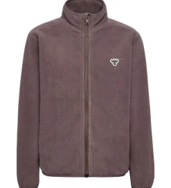 Børn Hummel Fleece>Fleecejakke - hmlJR - Peppercorn