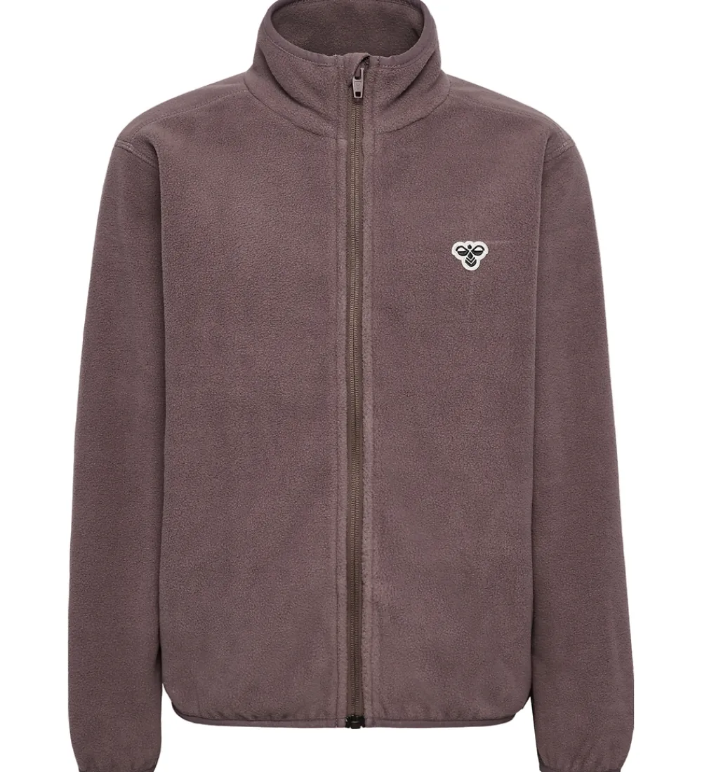 Børn Hummel Fleece>Fleecejakke - hmlJR - Peppercorn