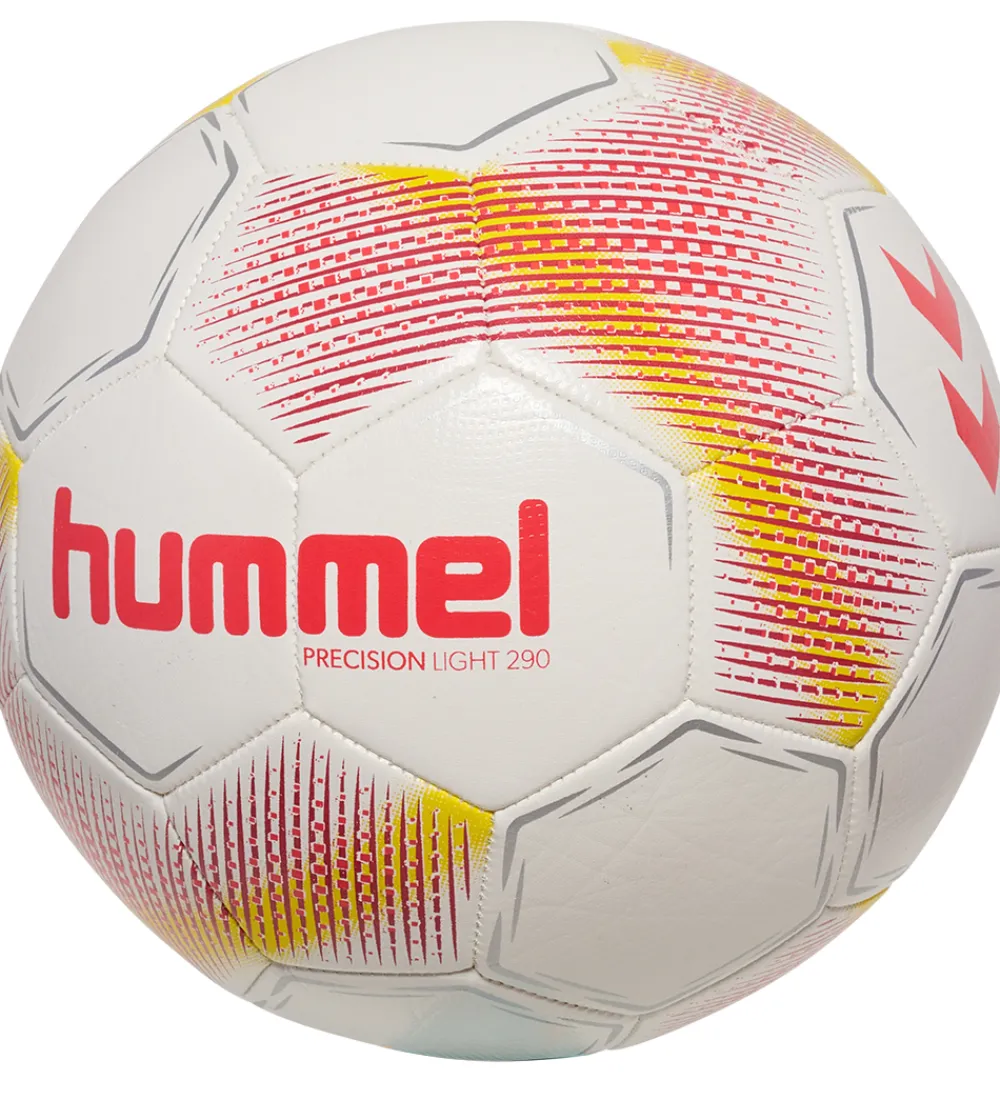 Hummel Teamsport Bolde|Fodbolde>Hummel Fodbold - HmlPrecision Light 290 - Hvid/Rød/Gul