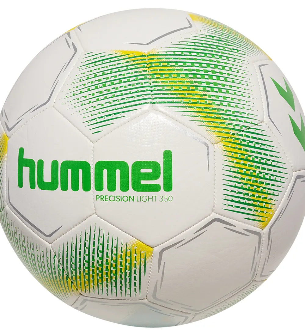 Hummel Teamsport Bolde|Fodbolde|Hummel Fodbold - HmlPrecision Light 350 - Hvid/Grøn/Gul