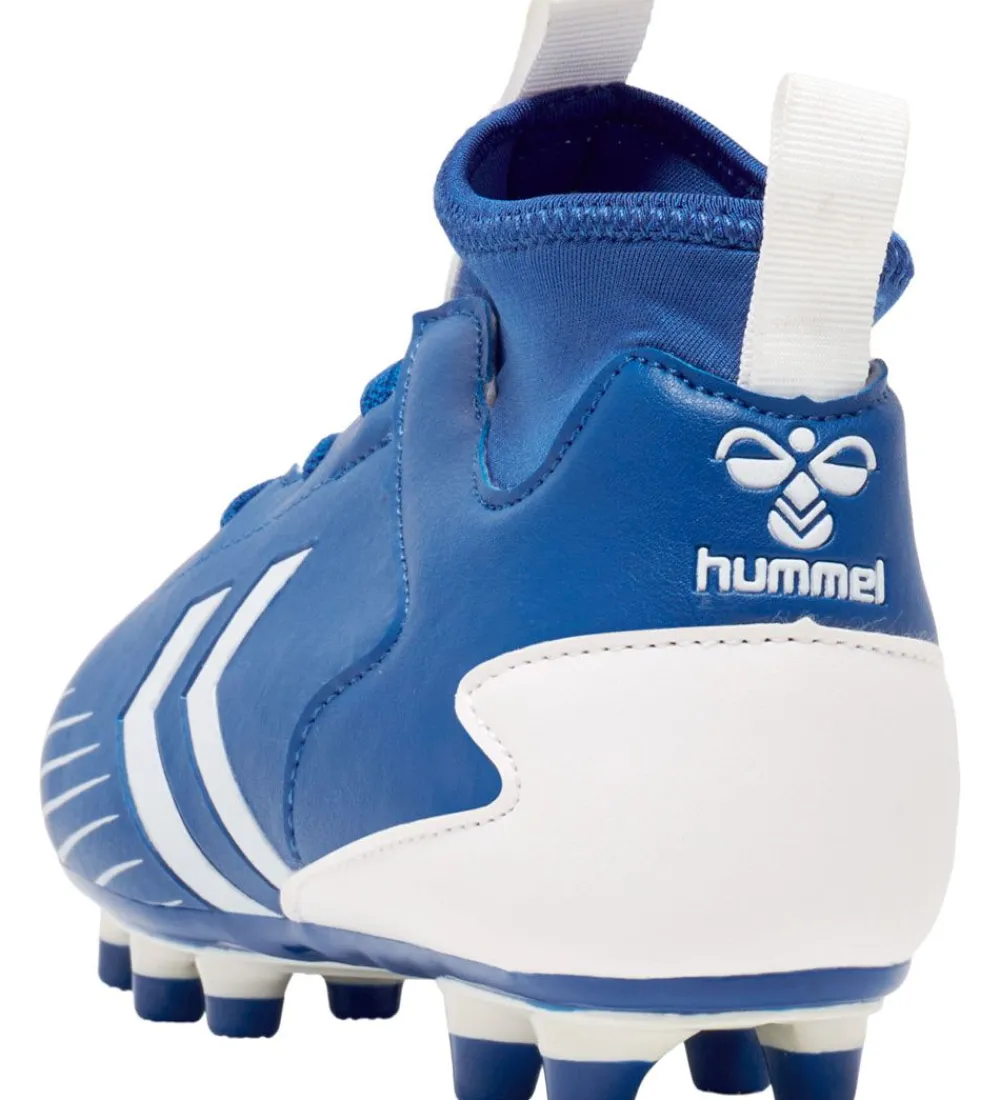 Hummel Fodboldstøvler - Græs (Fg)|Fodboldstøvler - Prestige F.G Jr - Blå