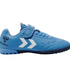 Hummel Fodboldstøvler - Grus (Tf)|Fodbold>Fodboldstøvler - Top Star Turf JR - Lichen Blue
