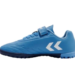Hummel Fodboldstøvler - Grus (Tf)|Fodbold>Fodboldstøvler - Top Star Turf JR - Lichen Blue
