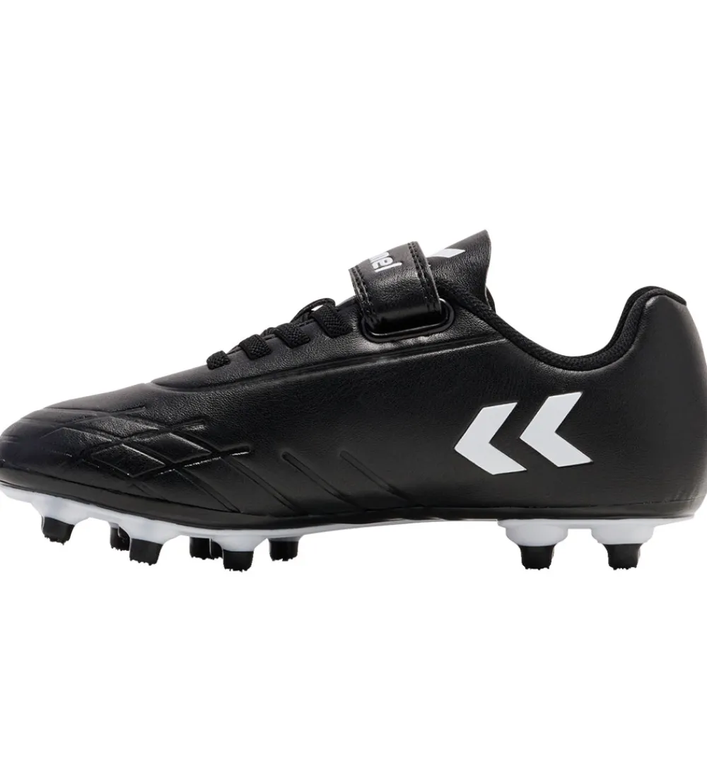 Hummel Fodboldstøvler - Græs (Fg)|Fodboldstøvler - Top Star F.G. JR - Sort