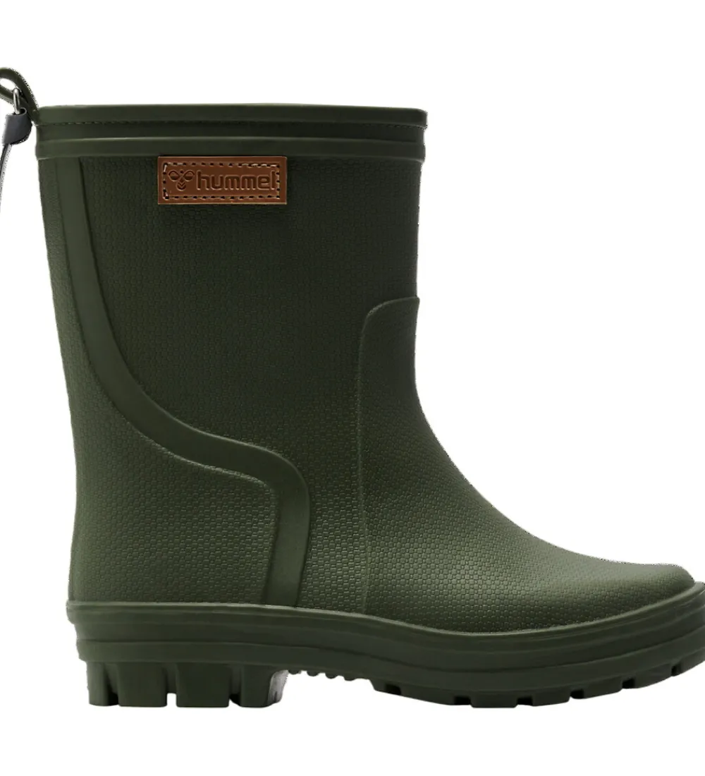 Hummel Gummistøvler>Gummistøvler m. For - HMLThermo Boot Jr - Winter Moss