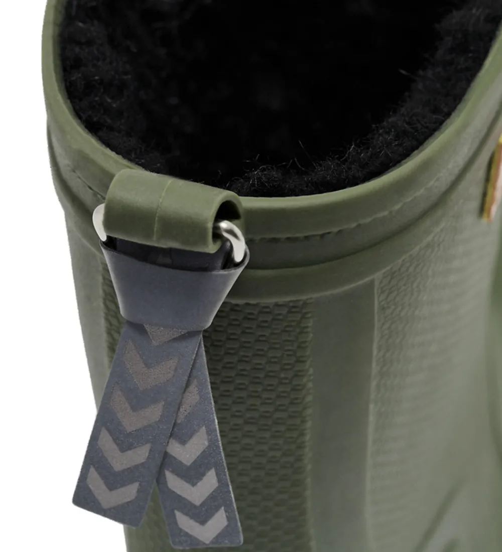 Hummel Gummistøvler>Gummistøvler m. For - HMLThermo Boot Jr - Winter Moss