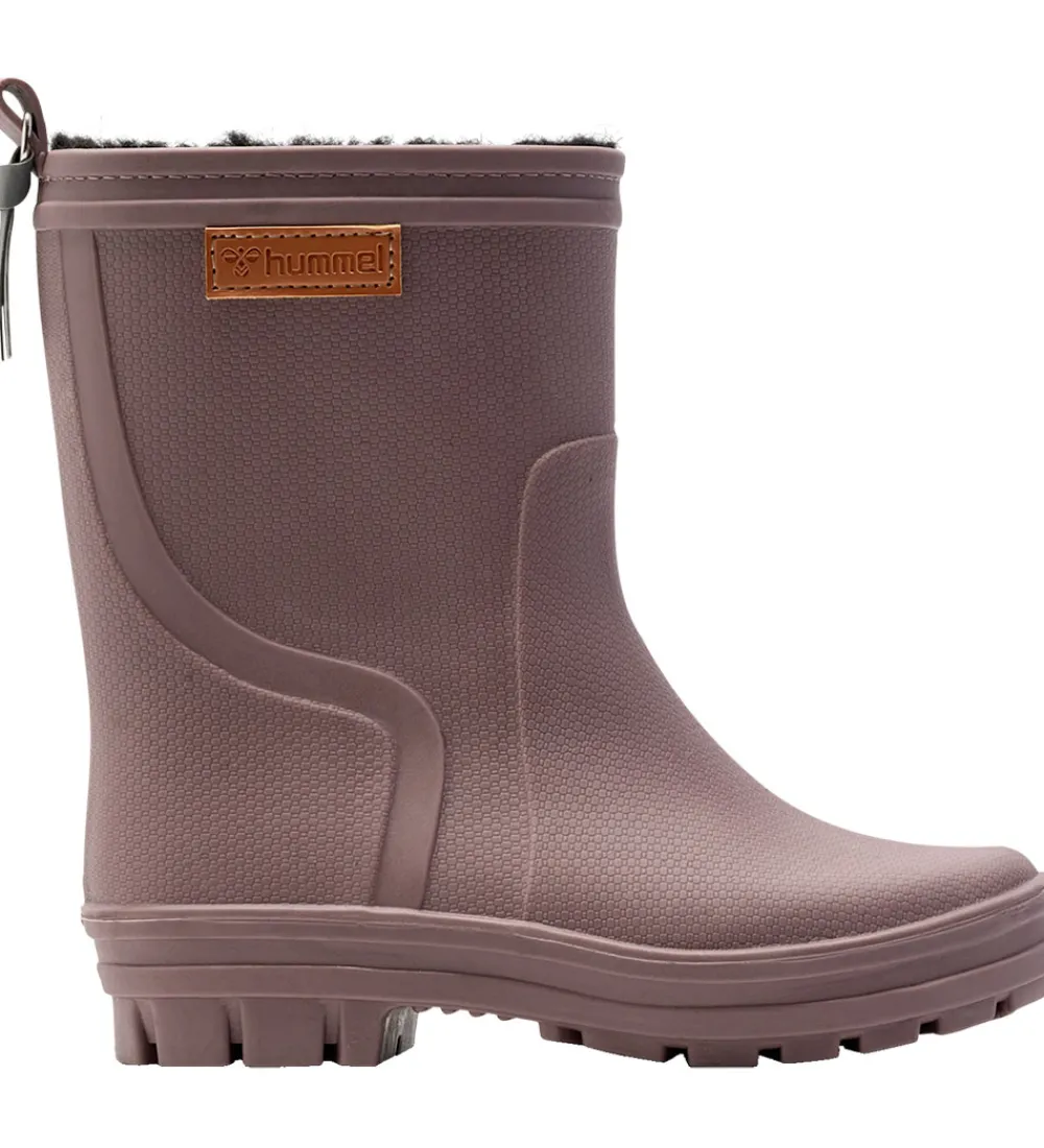 Hummel Gummistøvler|Gummistøvler m. For - HMLThermo Boot Jr - Peppercorn