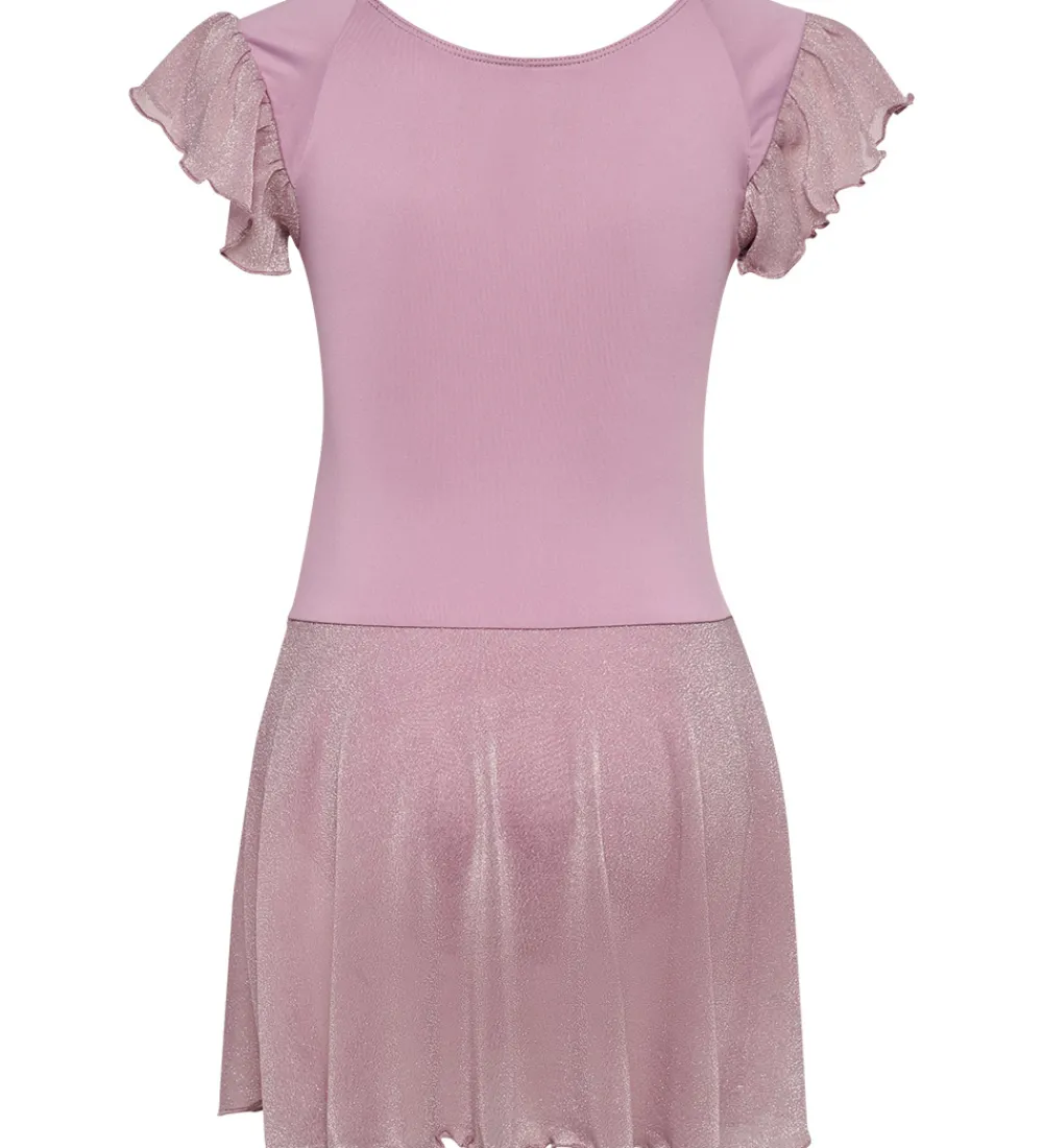 Hummel Gymnastiktøj|Træning Og Gymnastik>Gymnastikdragt - HmlJR Mix Glitter - Lavender Mist/Glitte