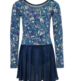 Hummel Gymnastiktøj|Træning Og Gymnastik>Gymnastikdragt - HmlJR Mix Gym - Dress Blues/Riverside