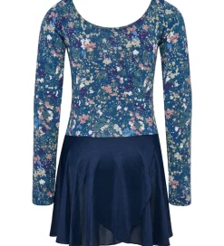 Hummel Gymnastiktøj|Træning Og Gymnastik>Gymnastikdragt - HmlJR Mix Gym - Dress Blues/Riverside