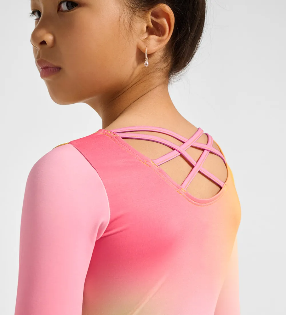 Hummel Gymnastiktøj|Træning Og Gymnastik|Gymnastikdragt - hmlJR GYM - Solar Power