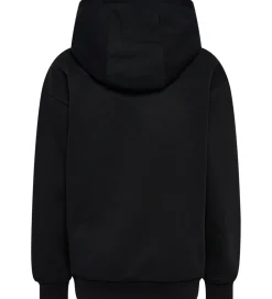 Børn Hummel Hættetrøjer>Hættetrøje - HmlJR - Sort m. Logo