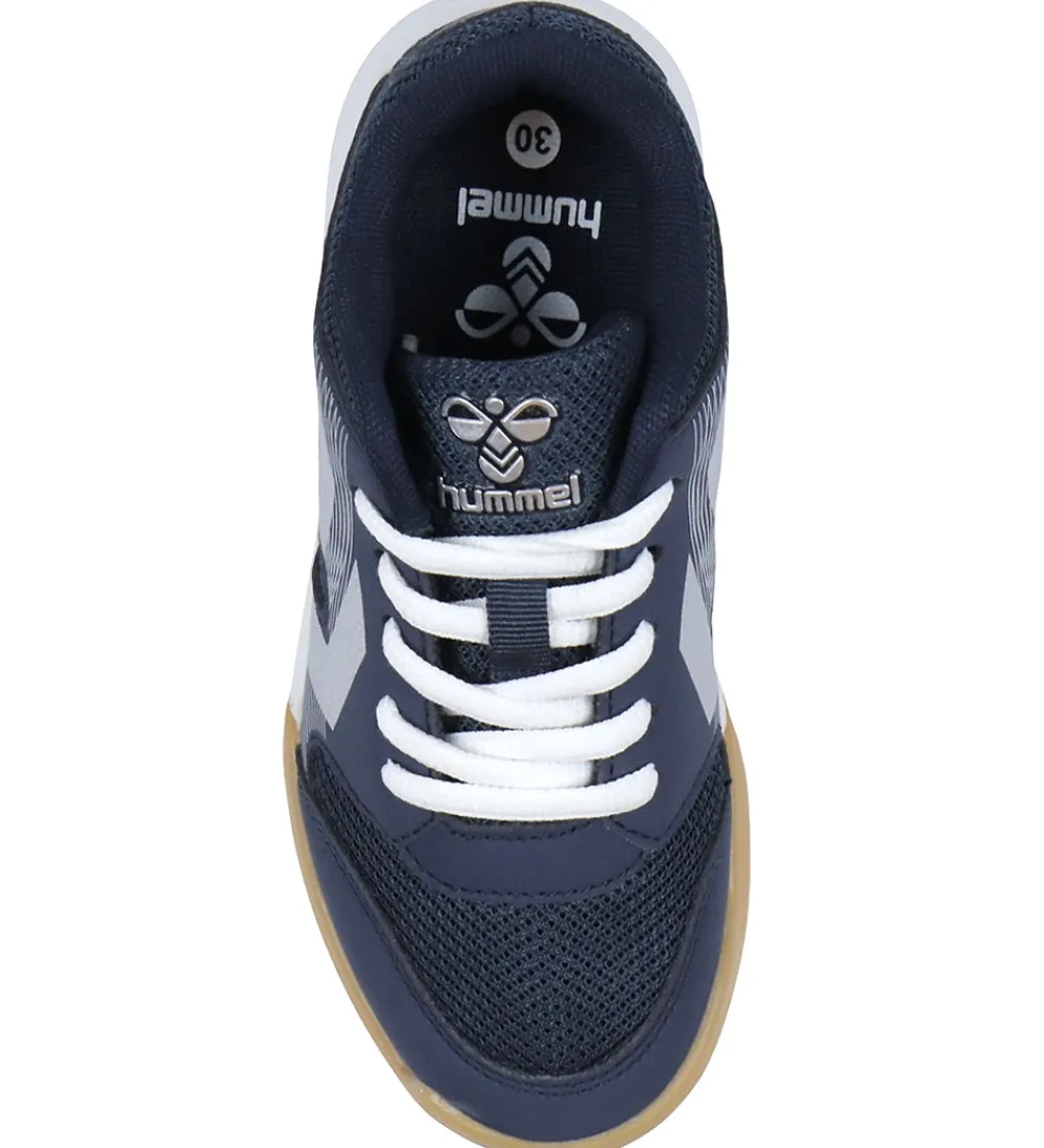 Hummel Indendørssko|Fodboldstøvler - Indendørs (Ic)>Indendørssko - Multiplay stable LC JR - Dark Navy