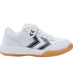 Hummel Indendørssko|Fodboldstøvler - Indendørs (Ic)|Indendørssko - Multiplay Flex VC JR - Hvid/Sort