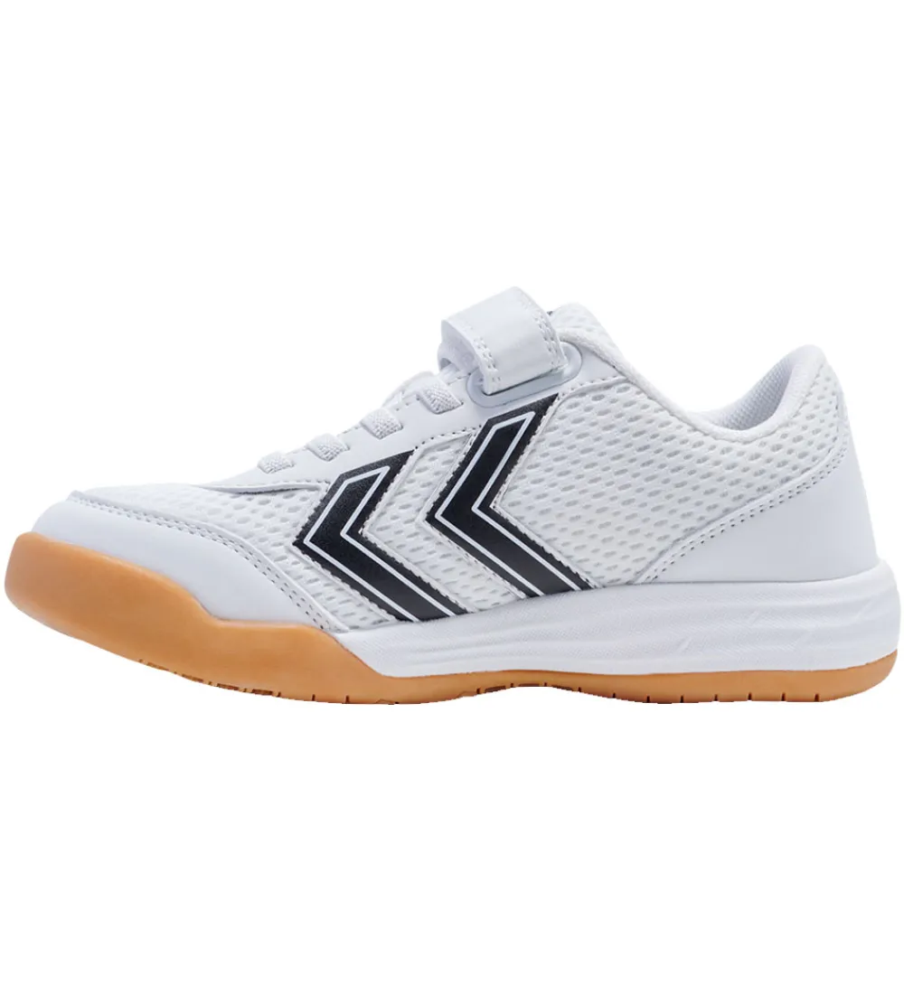 Hummel Indendørssko|Fodboldstøvler - Indendørs (Ic)|Indendørssko - Multiplay Flex VC JR - Hvid/Sort