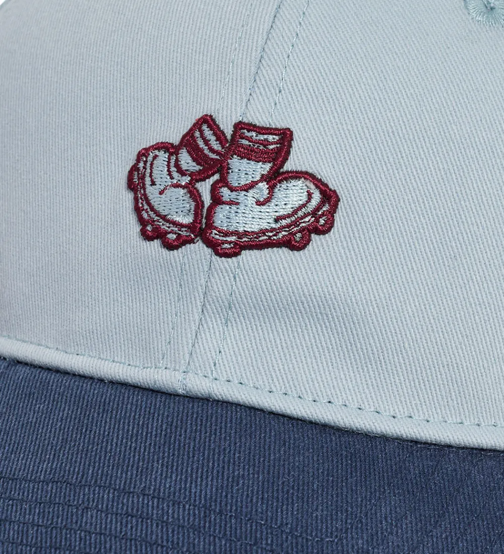 Børn Hummel Kasketter>Kasket - hmlSnap - Faded Denim/Dark Sapphire