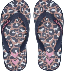 Hummel Klipklappere|Klipklapper - Flip Flop Jr. - Black Iris/Leopard