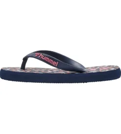 Hummel Klipklappere|Klipklapper - Flip Flop Jr. - Black Iris/Leopard
