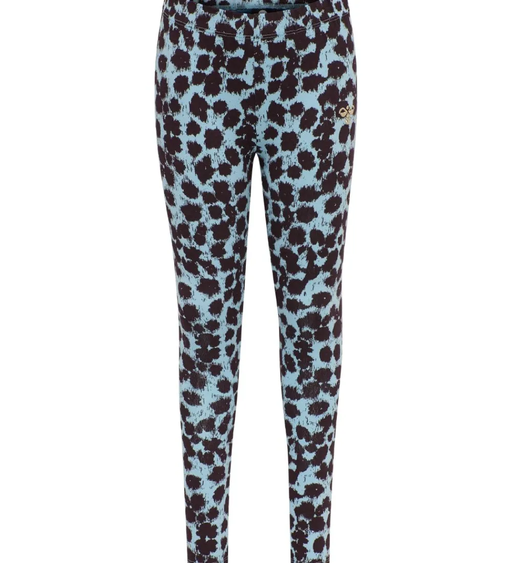 Hummel Træningsbukser>Leggings - hmlBadia - Blå/Sort