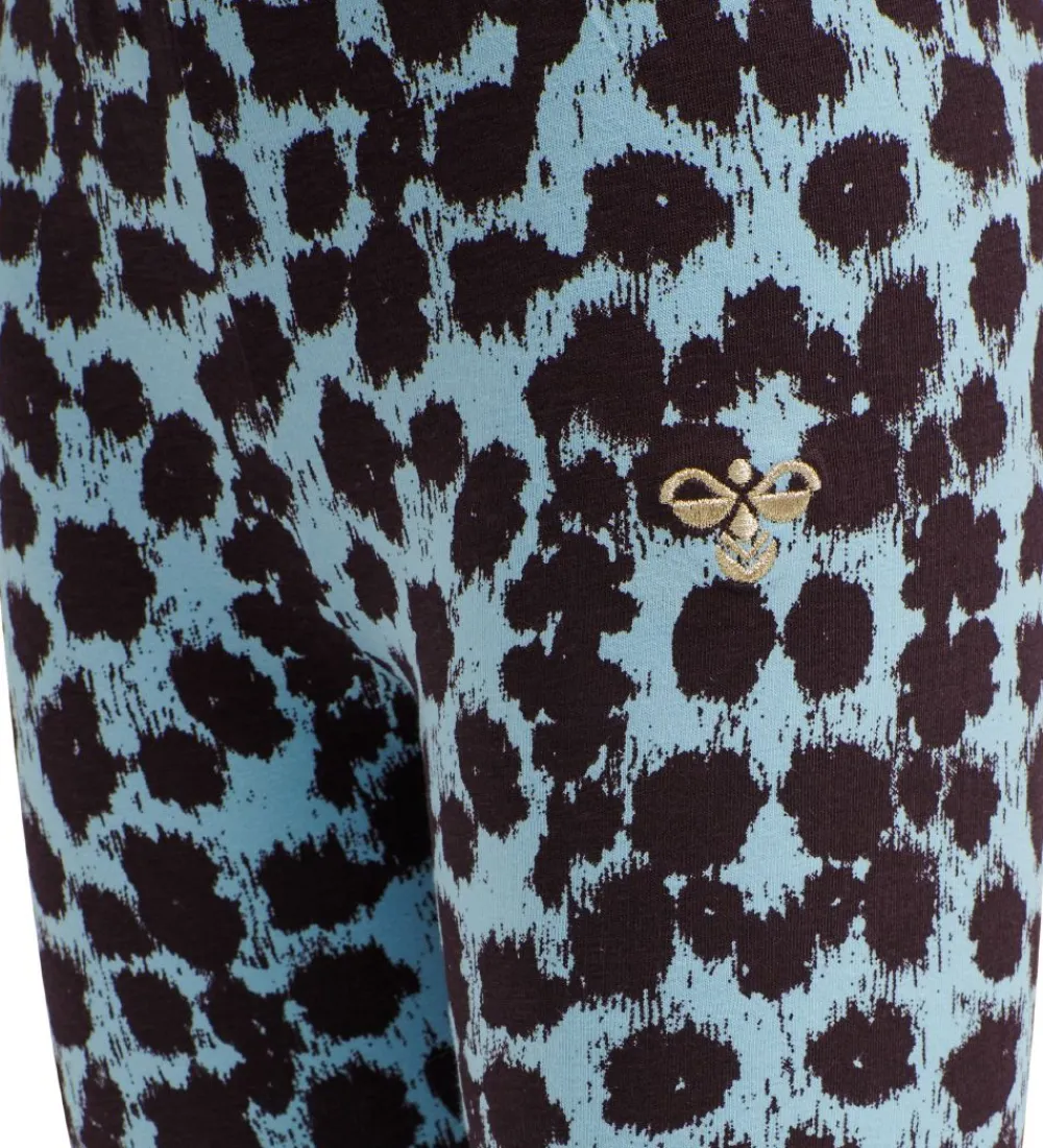 Hummel Træningsbukser>Leggings - hmlBadia - Blå/Sort