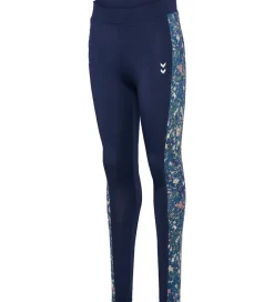 Hummel Træningsbukser|Gymnastiktøj>Leggings - HmlJR Mix - Dress Blues/Riverside