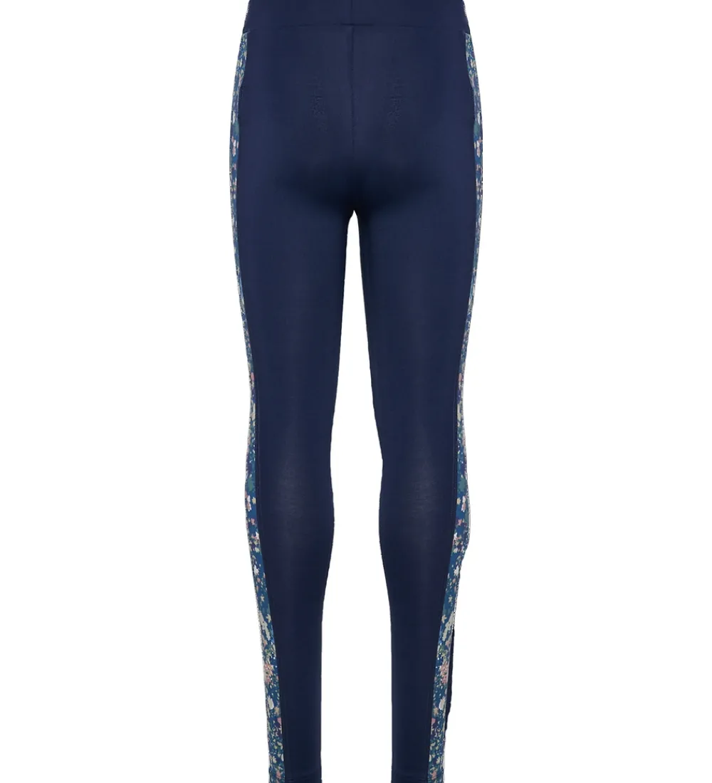 Hummel Træningsbukser|Gymnastiktøj>Leggings - HmlJR Mix - Dress Blues/Riverside
