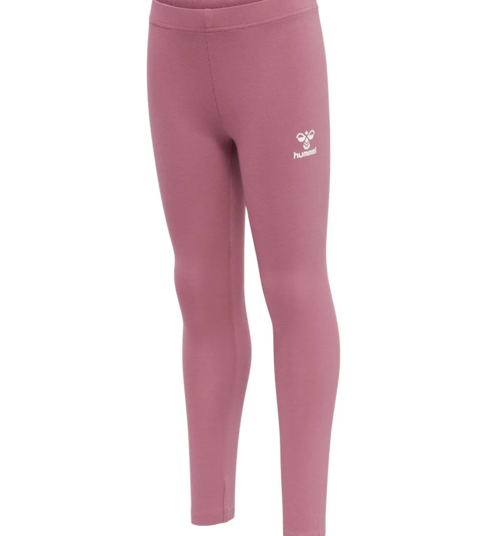 Hummel Gymnastiktøj>Leggings - hmlOnze - Heather Rose