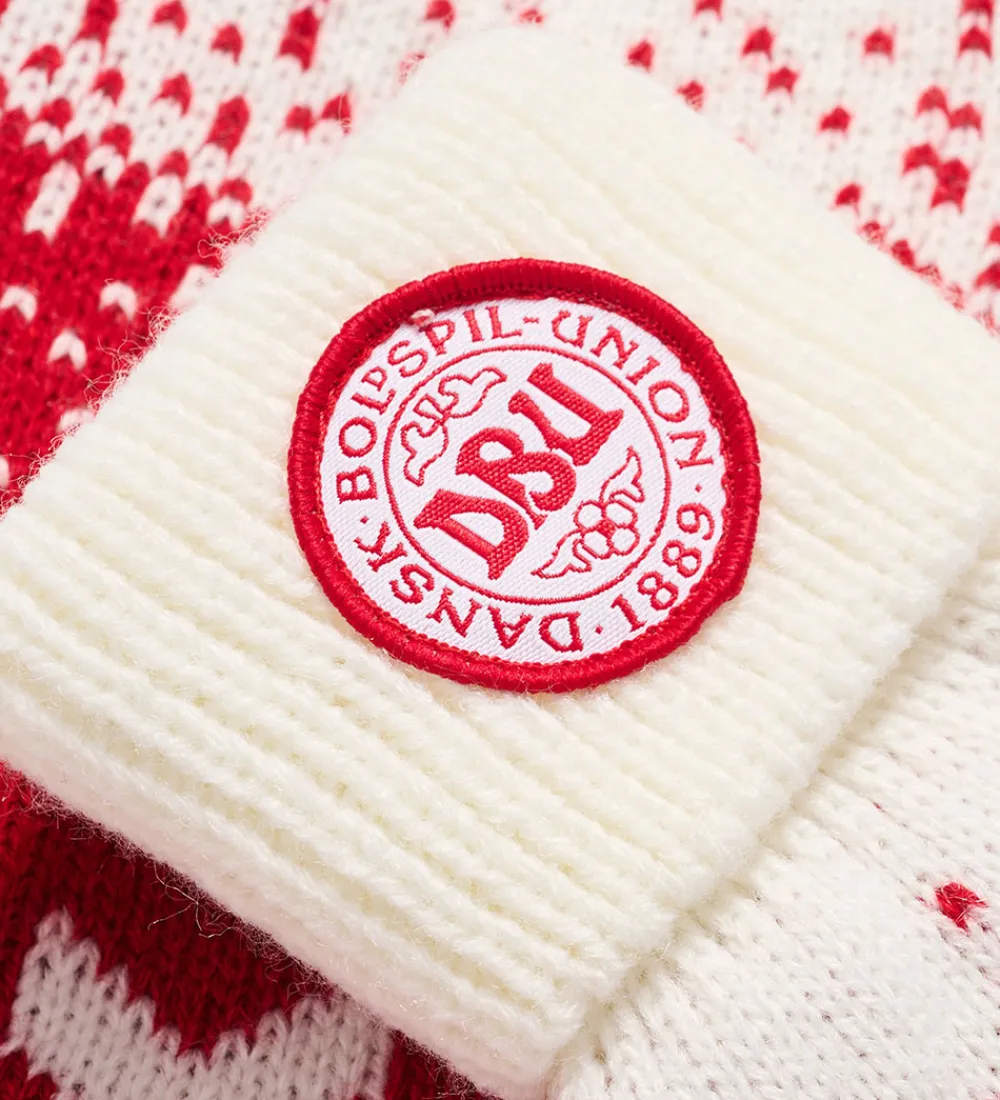 Børn Hummel Handsker Og Luffer>Luffer - Strik - hmlDBU Fan XMAS - Tango Red