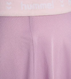 Børn Hummel Nederdele|Nederdel m. Cykelshorts - HmlJR Gym - Lavender Mist
