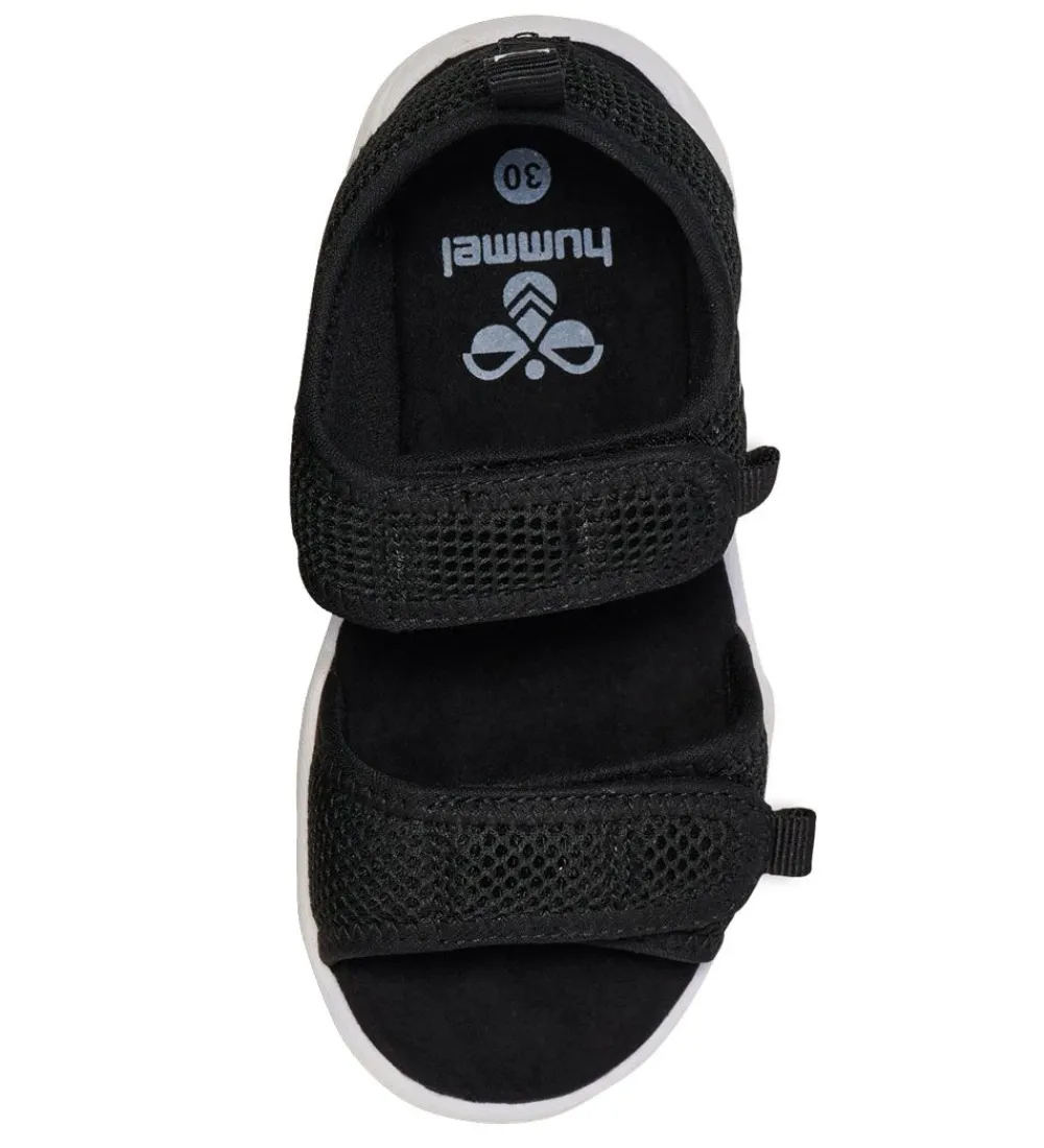 Hummel Blinkesko>Sandaler m. Lys - Flash - Sort