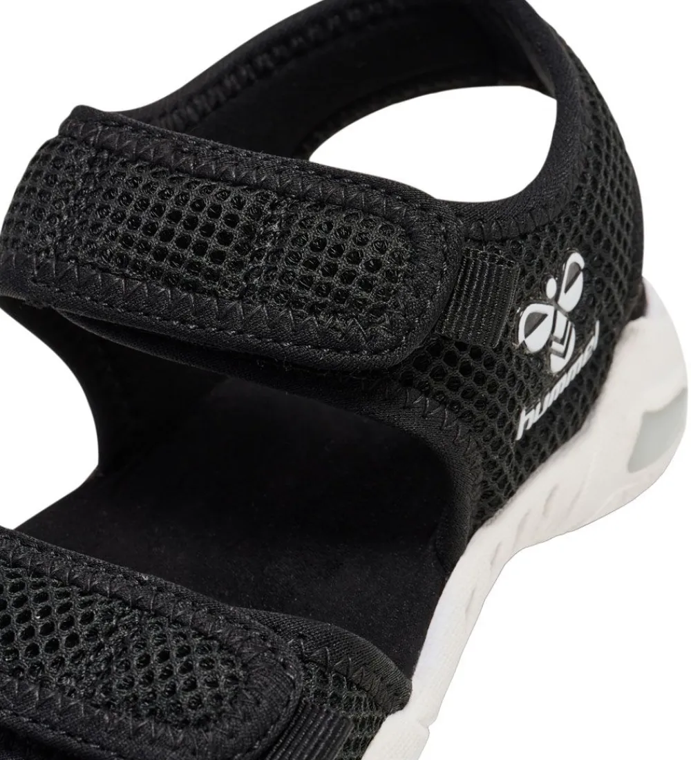 Hummel Blinkesko>Sandaler m. Lys - Flash - Sort