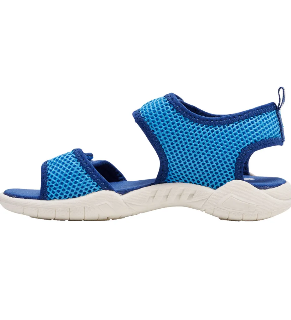 Hummel Sandaler|Blinkesko|Sandaler m. Lys - Flash - True Navy