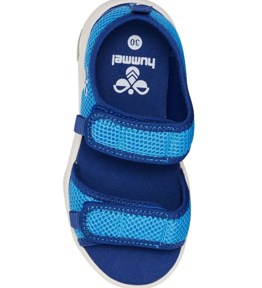 Hummel Sandaler|Blinkesko|Sandaler m. Lys - Flash - True Navy