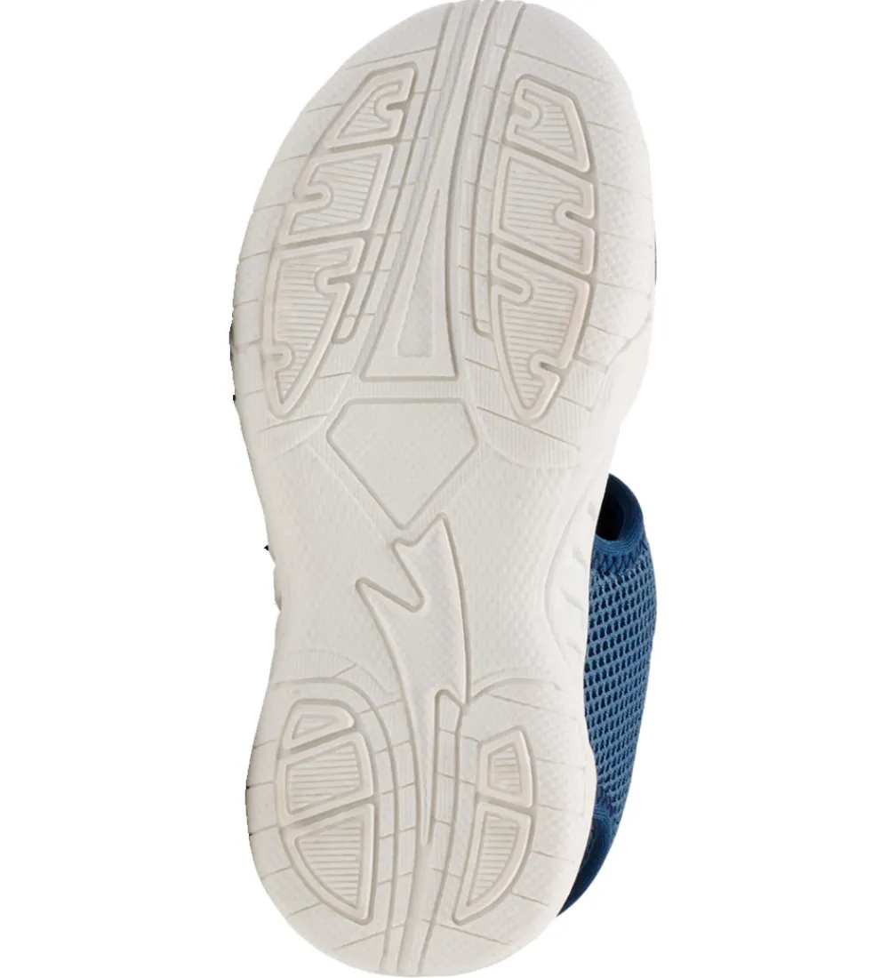 Hummel Blinkesko>Sandaler m. Lys - Flash - Legion Blue