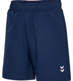 Børn Hummel Shorts Og Knickers>Shorts - HmlJR Performance - Dress Blues
