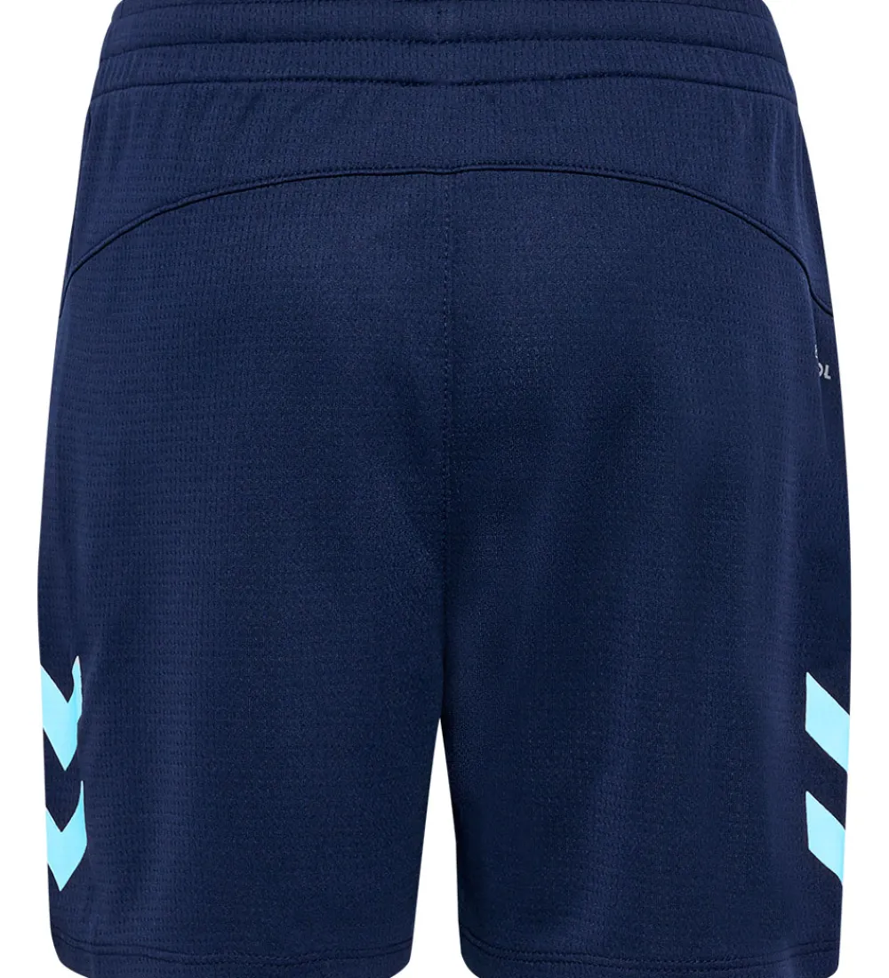 Børn Hummel Shorts Og Knickers>shorts - hmlLead 2.0 - Marine/Blue Fish