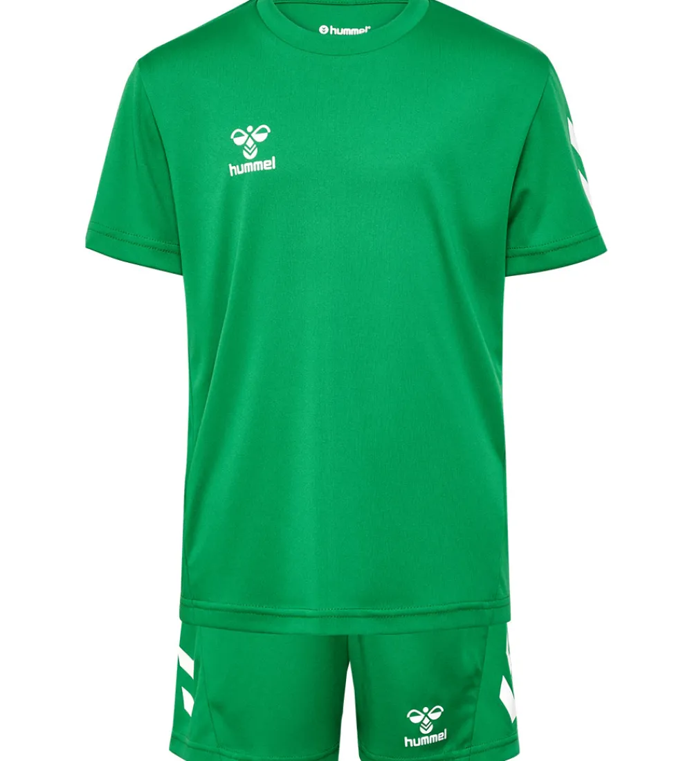 Hummel Træningssæt|Shorts/T-shirt - hmlLogo - Jelly Bean