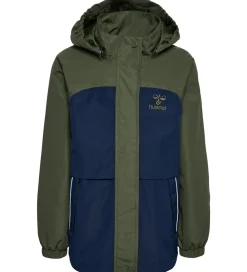 Børn Hummel Skaltøj|Skaljakke - hmlMonsun Tex - Olive Night