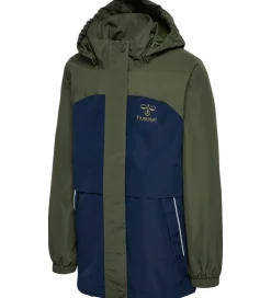Børn Hummel Skaltøj|Skaljakke - hmlMonsun Tex - Olive Night