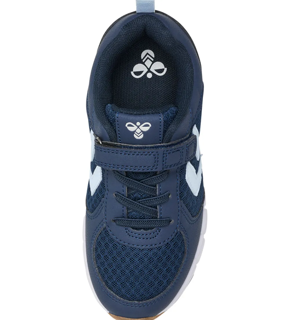 Børn Hummel Sneakers|Børnesko Og Babysko>Sko - Speed JR - Black Iris/Skyway