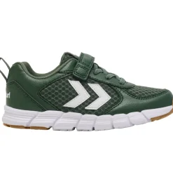 Børn Hummel Sneakers|Børnesko Og Babysko|Sko - Speed JR - Mørkegrøn