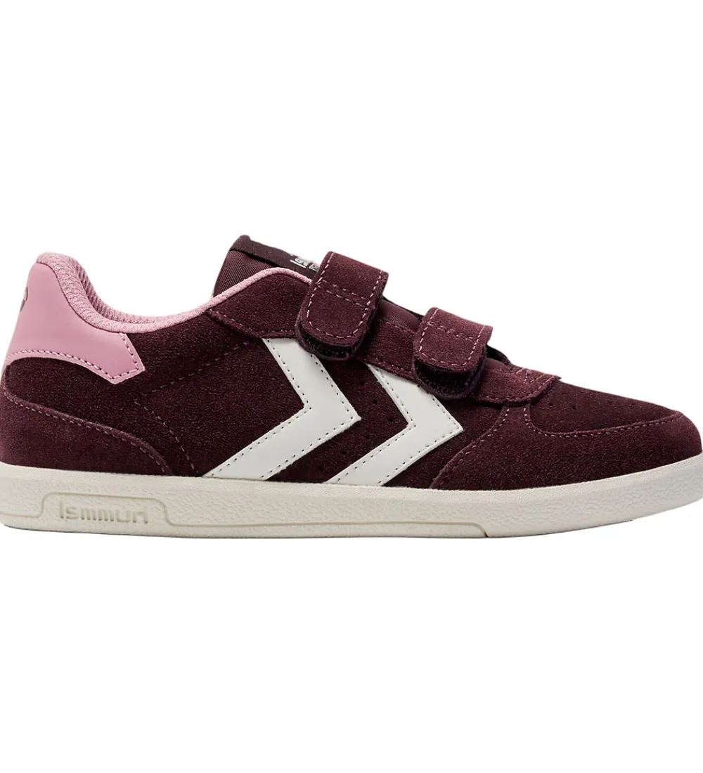 Børn Hummel Sneakers|Børnesko Og Babysko|Sko - Victory Suede II - Vineyard Wine