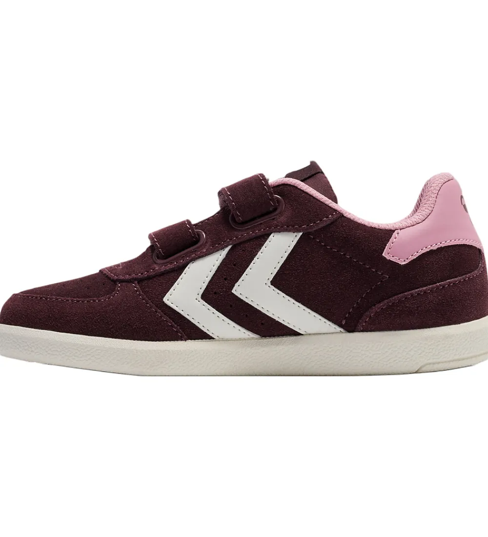 Børn Hummel Sneakers|Børnesko Og Babysko|Sko - Victory Suede II - Vineyard Wine