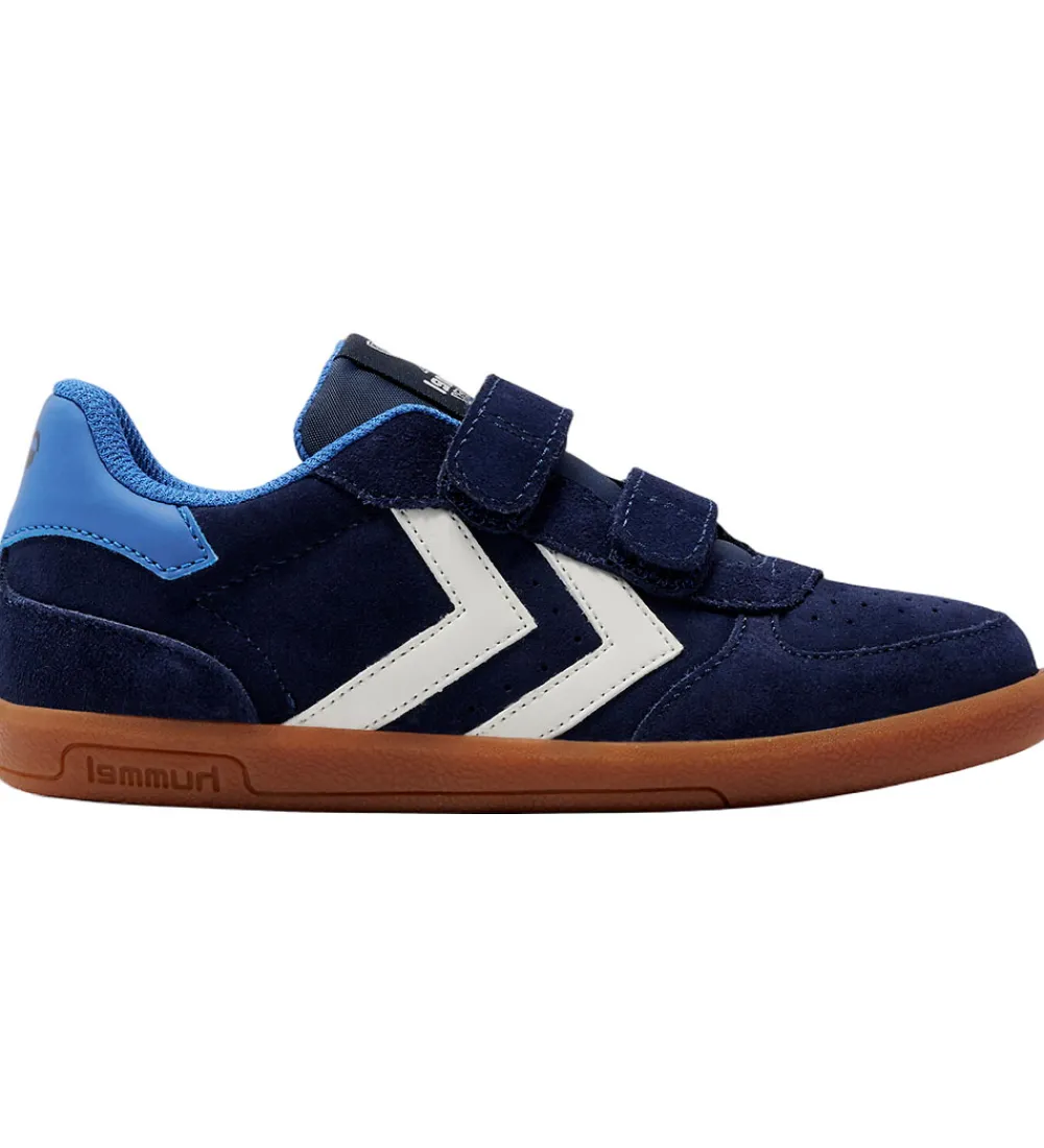 Børn Hummel Sneakers|Børnesko Og Babysko>Sko - Victory Suede II - Black Iris