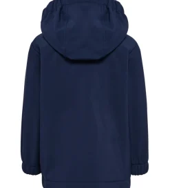 Børn Hummel Softshell|Softshelljakke m. Fleece - hmlMars - Black Iris