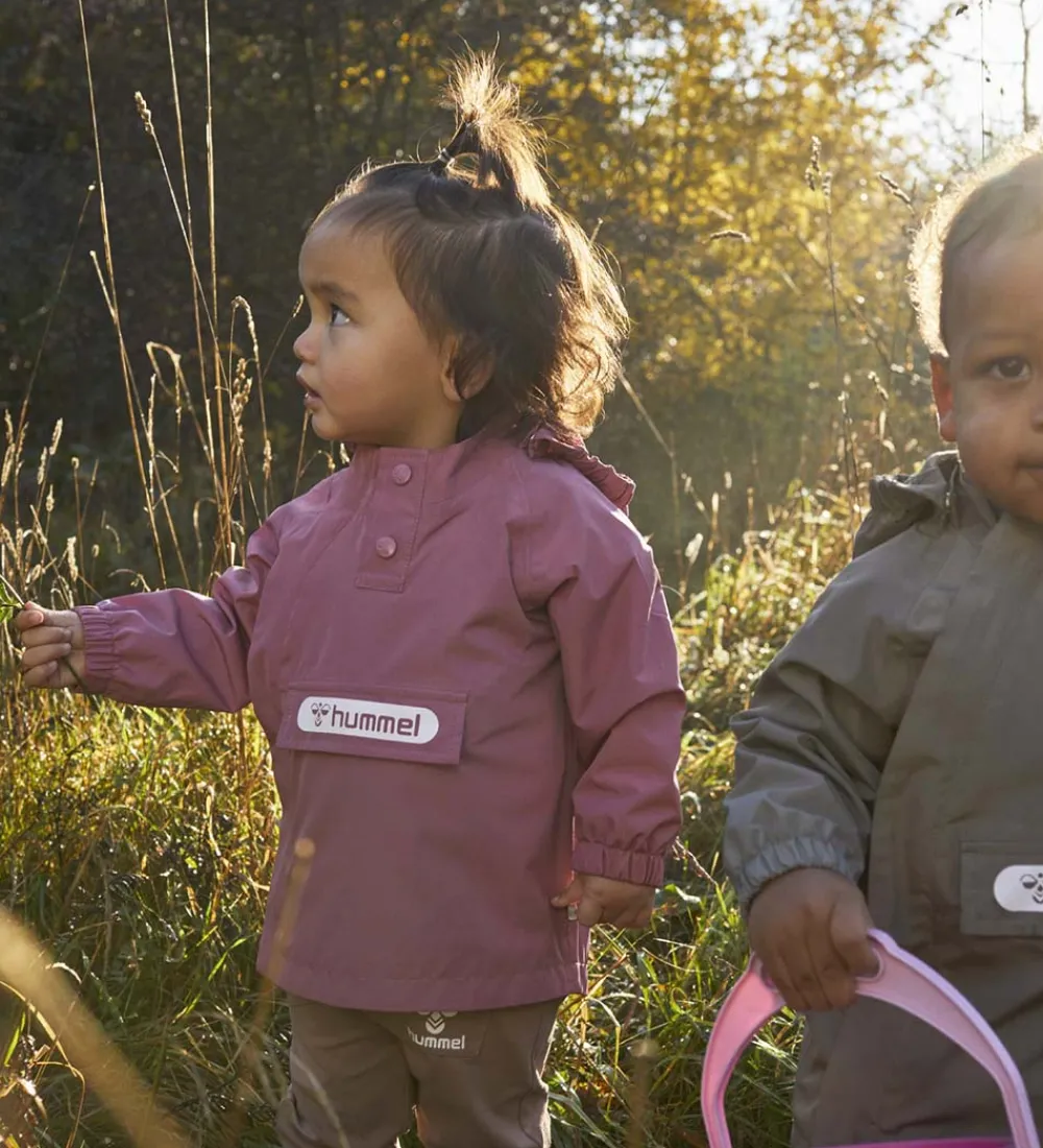 Børn Hummel Sommerjakker|Sommerjakke - hmlOjo - Heather Rose